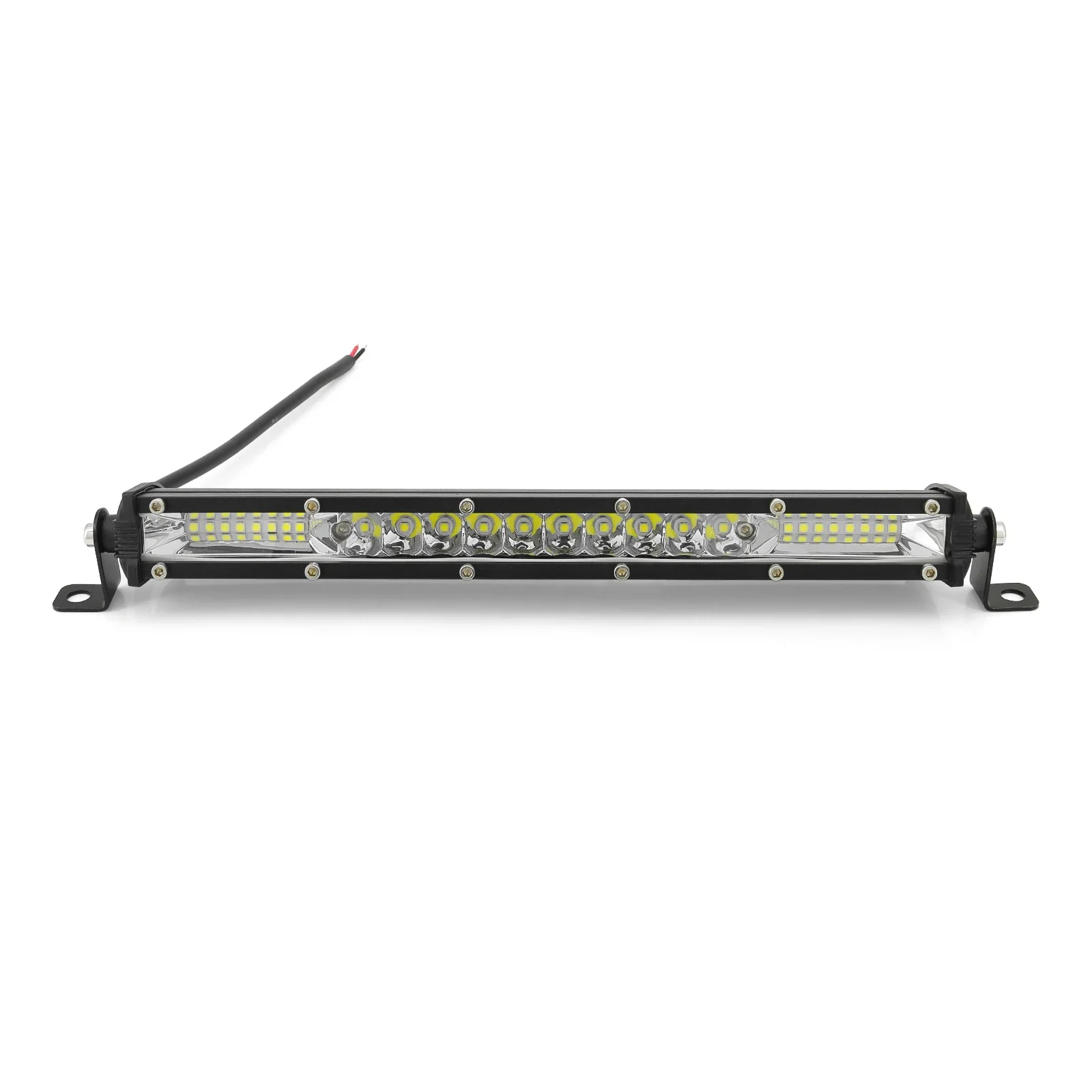 10/20 Zoll LED-Lichtleiste LED-Arbeitsleuchten für Dach 12V 24V Flutlicht Spotlicht Fahrlicht Nebelscheinwerfer für Jeep LKW Anhänger 4x4 Offroad – Detail 2