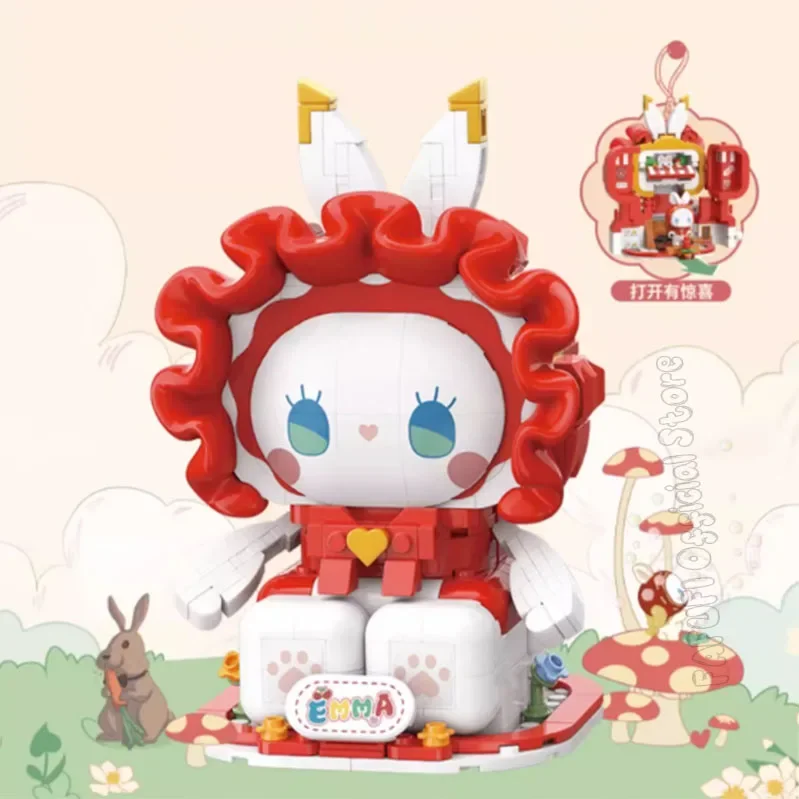 

TOPTOY EMMA Mystery Forest Fantasy House Series Assemble Toys Doll Cute Anime Figure Desktop Ornaments Gift Collection