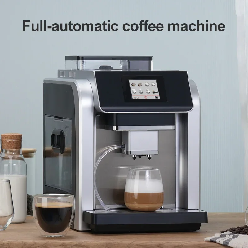 Máquina De Café Cappuccino Totalmente Automática, máquina De Café Quente De Um Toque