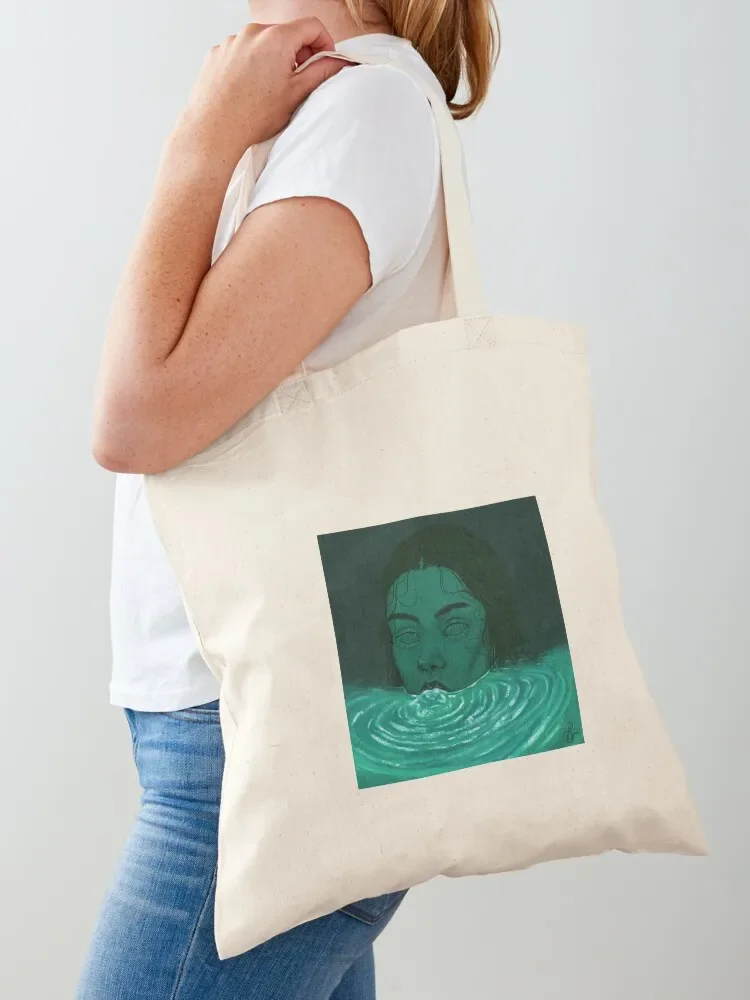 Lagoons mouth Tote Bag shopper bag women Fabric bag shopper woman tote men