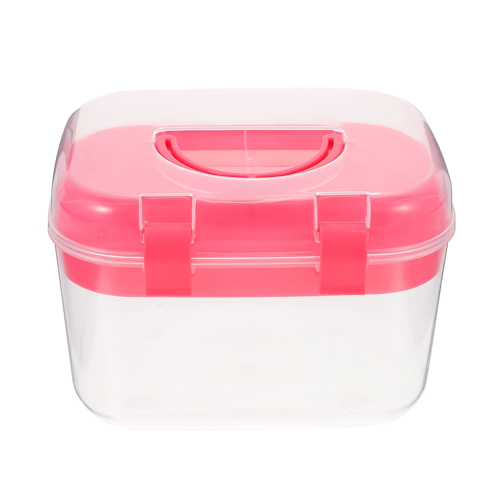 

Double Layer Box Large Capacity Plastic Medicine Holder Rack Storage Box With H Case Container Household ganizer