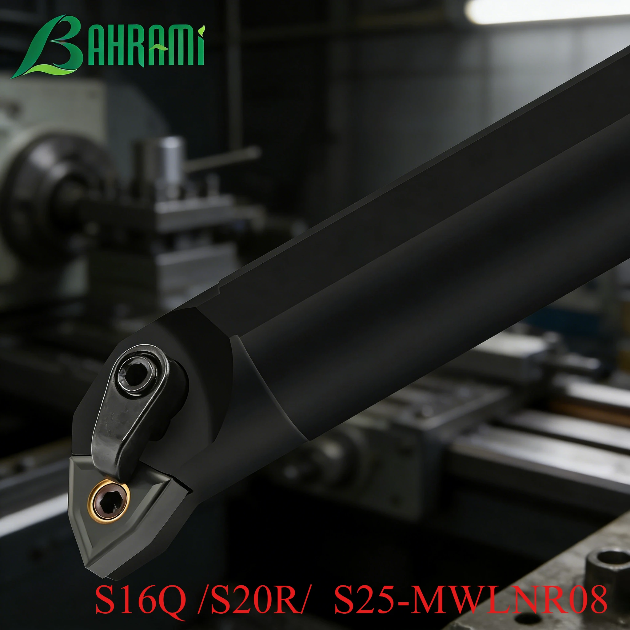 

S20R-MWLNR08 Internal Turning Tool Holder CNC Lathe Cutter Tool For Hard Steel S16Q S20R S25-MWLNL08