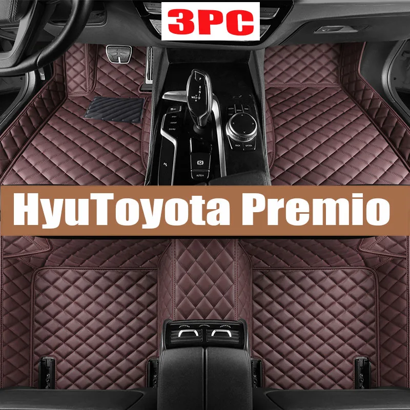 

Car Floor Mats For Toyota Premio Allion T260 2007~2020 Waterproof Carpet Luxury Leather Mat Car Accessories Auto Rugs