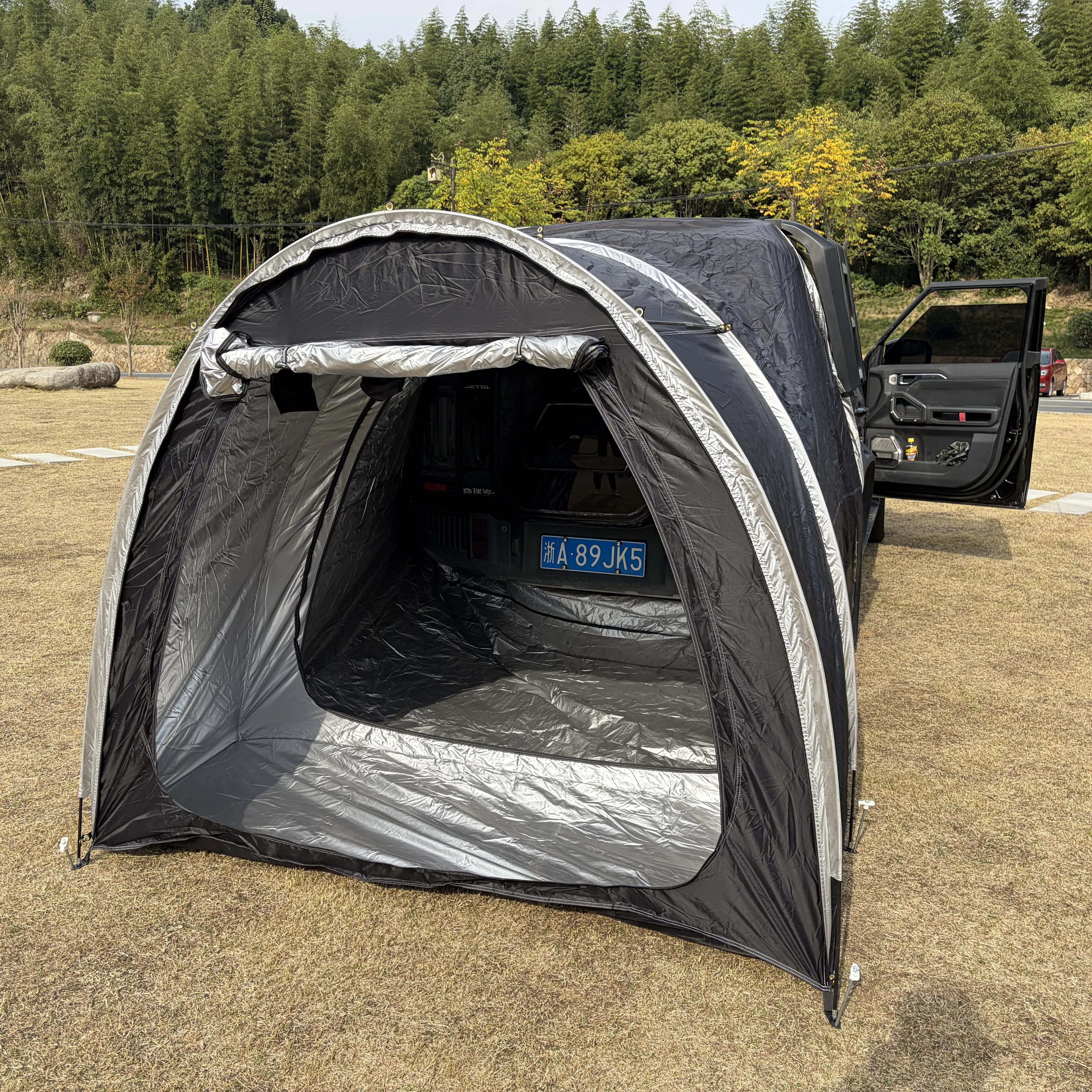 

1 Person Car Tent,Hatchback Tent,SUV Rear Tent,Camper Tent,Car Rear Glamping Tent,Easy Set up Car Tailgate Tent