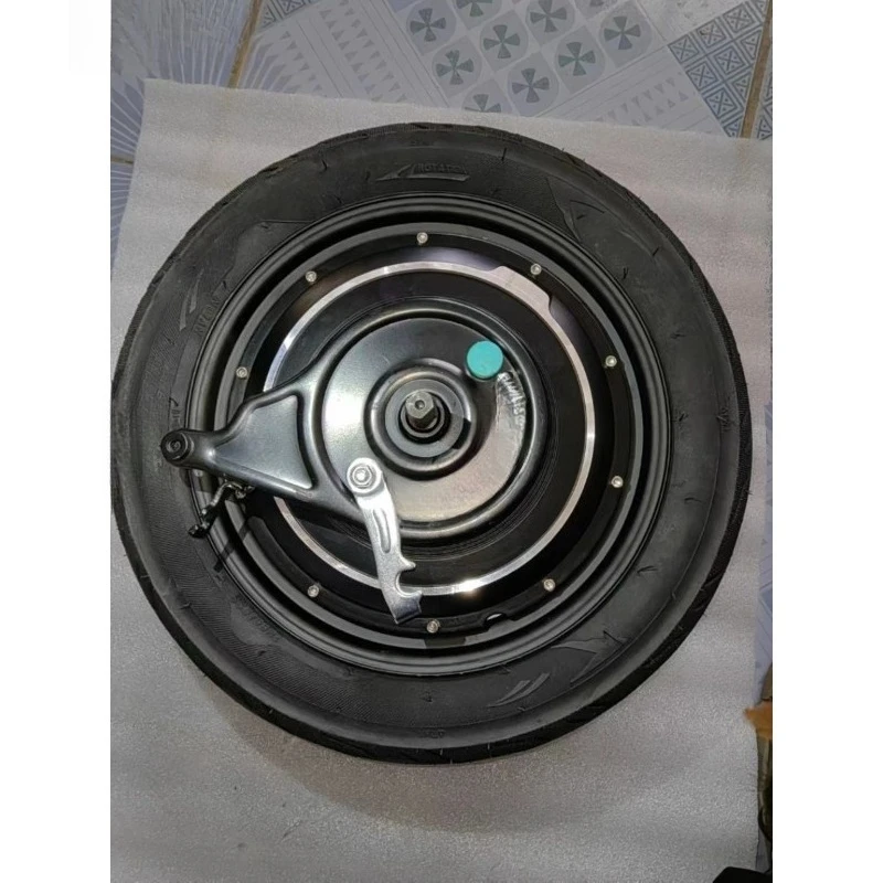

Electric vehicle motor 14X2.50 350W 48V pure copper brushless motor hub drum brake rise