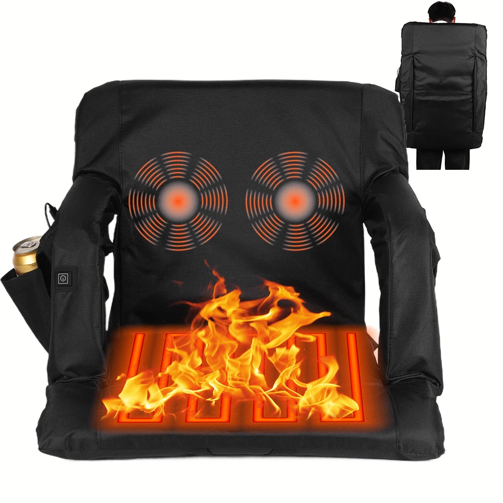 

Heated Stadium Seats 3 Speed Temperature Winter Warm Heated Seat Mat Electric Camping Traveling Heating Mat Travel Chair Cushion