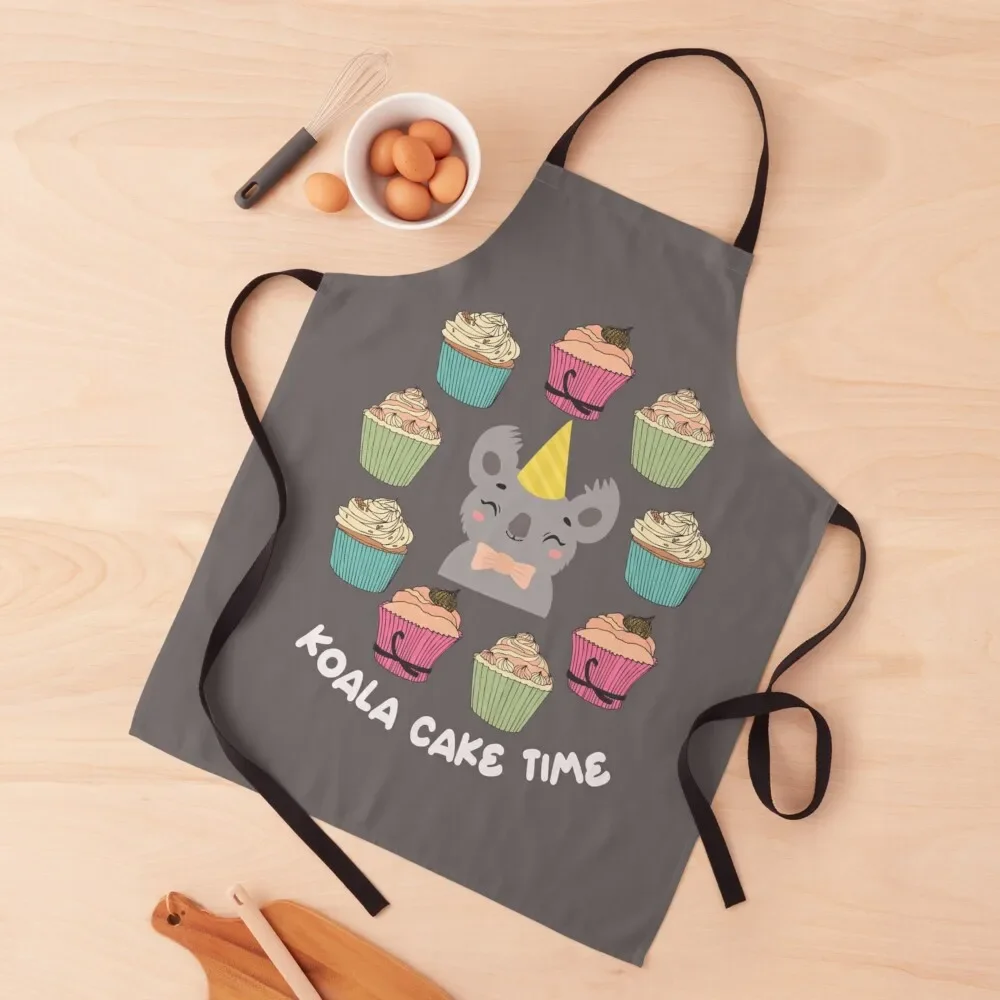 

koala cupcake Apron christmas kitchen cloths For Home Accessories Apron