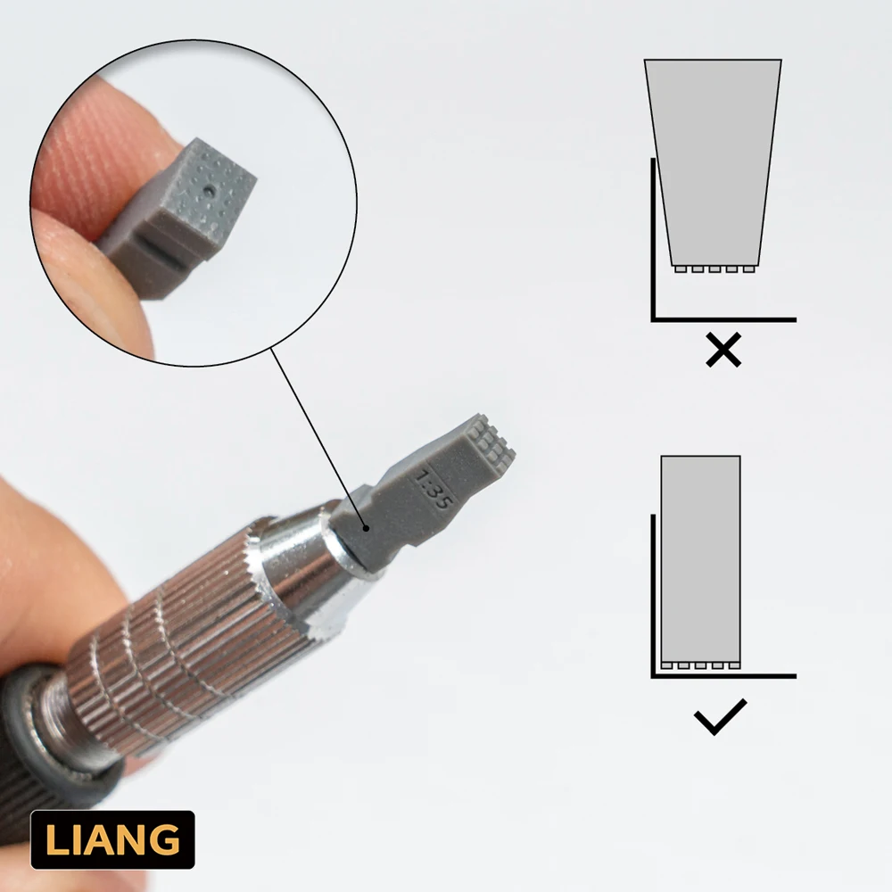 LIANG-0229a/b 용 Zimmerit 코트 조립 탱크 모델 용 도구 모델 취미 DIY 액세서리 용 특수 항자성 갑옷 부품