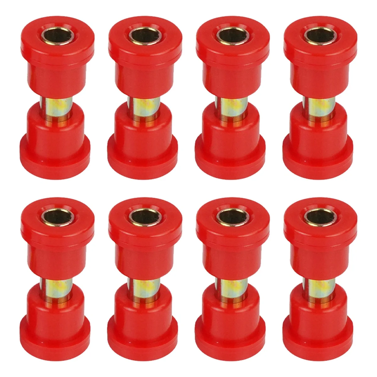 UJVS-Rear Bushing Kit Fit for 1994+ EZGO TXT/Medalist, 1981+ Club Car DS, Golf Cart Rear Leaf Spring Shackles Bushings