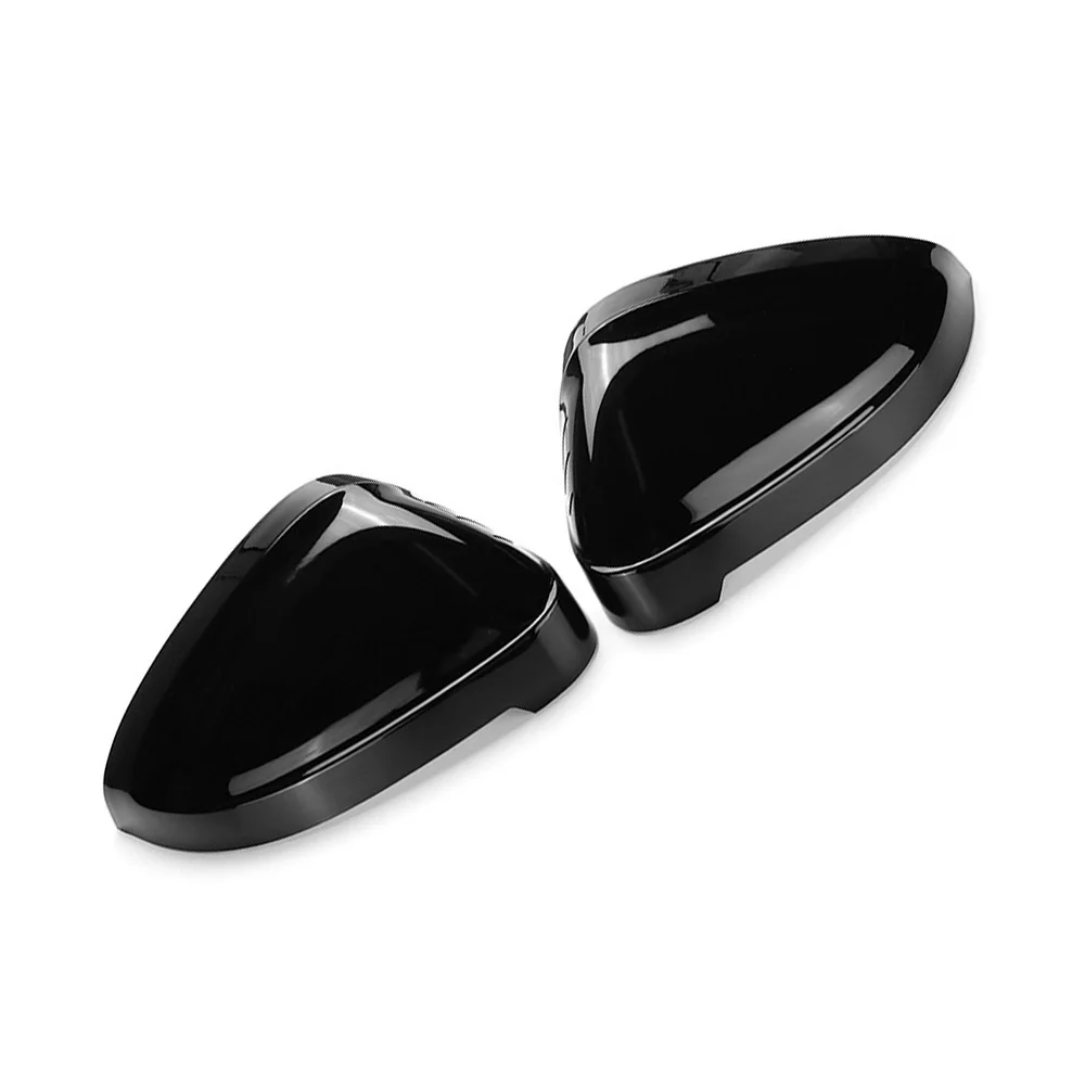 اكسسوارات السيارات الرؤية الخلفية غطاء مرآة الباب لأودي A4 Allroad Quattro B9 2017 2018 2019 2020 2021 2022 ABS البلاستيك سيارة التصميم #3