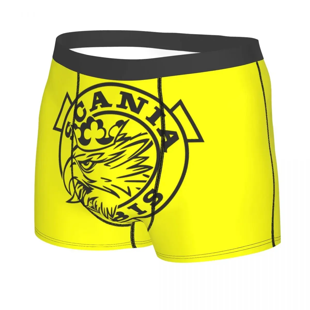 Custom Swedish Saabs Scanias Underwear Men Stretch Automobile Car Boxer Briefs Shorts Panties Soft Underpants For Male