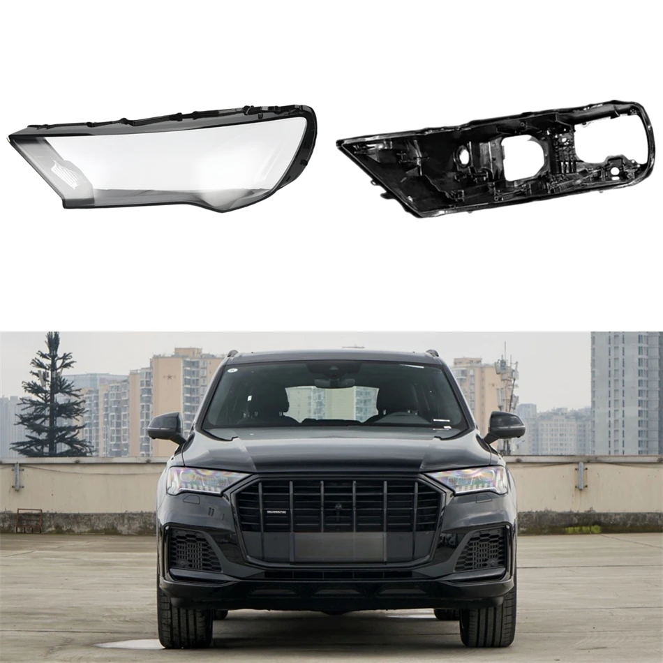 

For Audi Q7 2020 2021 2022 2023 Auto Accessories Car Base Head Lamp Shell Headlamp House Headlight Housing