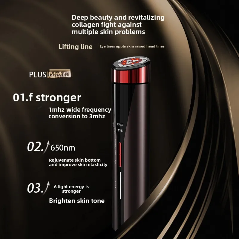 Dispositivo de belleza de fotones V-Face: lifting EMS + terapia de luz roja para apretar y iluminar