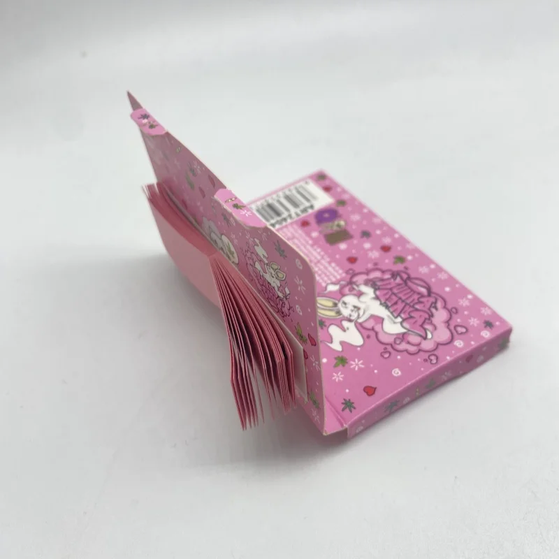 2booklets Natural Unrefined Rolling Papers Filter Booklets Pink Papers Filter Tips