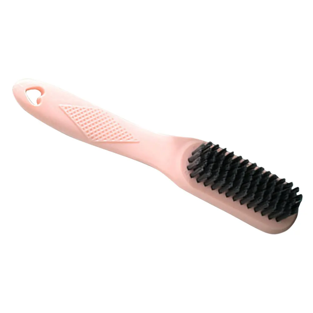 

Shoe Brush Laundry Cleaning Tool Soft Bristles Long H Pink Portable Clothes Washing Scrub Household Use
