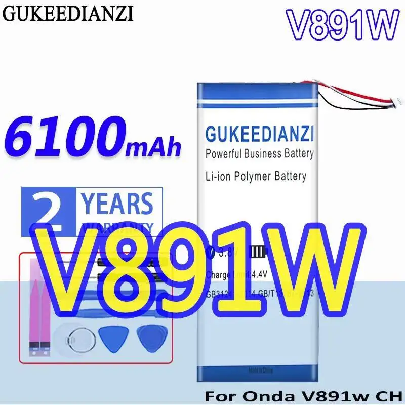 

Высокоэффективный аккумулятор для ноутбука Onda V891w CH OI104, 5-проводной, 6100 мАч, хорошая низкотемпературная производительность