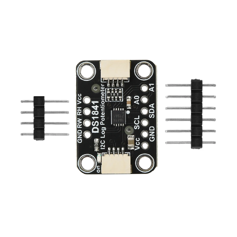 DS1841 I2C Digital Potentiometer Distribution Board with Pinout Compatible with STEMMA QT Qwiic 128 Tap Points 22kOhms- 3.7kOhms