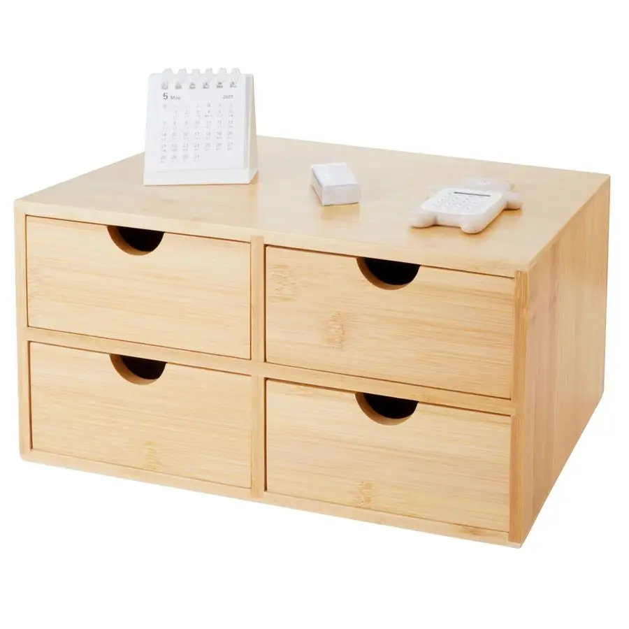 

Настольный органайзер с 4 ящиками, органайзер на столешнице с ящиками Ящик для хранения косметики 4 ящика Настольная коробка для организации хранения Ho