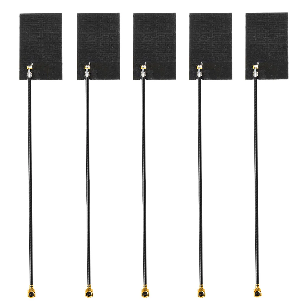 5PCS 433MHz Built-In FPC Soft Board Antenna LoRa Module Antennae 6dBi I-P-E-X-1 Connector 12CM Cable for Monitoring Equipment