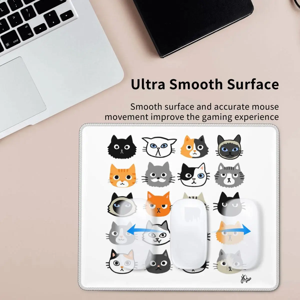 

Ассорти кошачьих лица, милый вьющийся котенок с рисунками кота, коврик для мыши, компьютерная клавиатура, коврик для мыши, игровой ПК, ноутбук, настольный коврик, настольные коврики