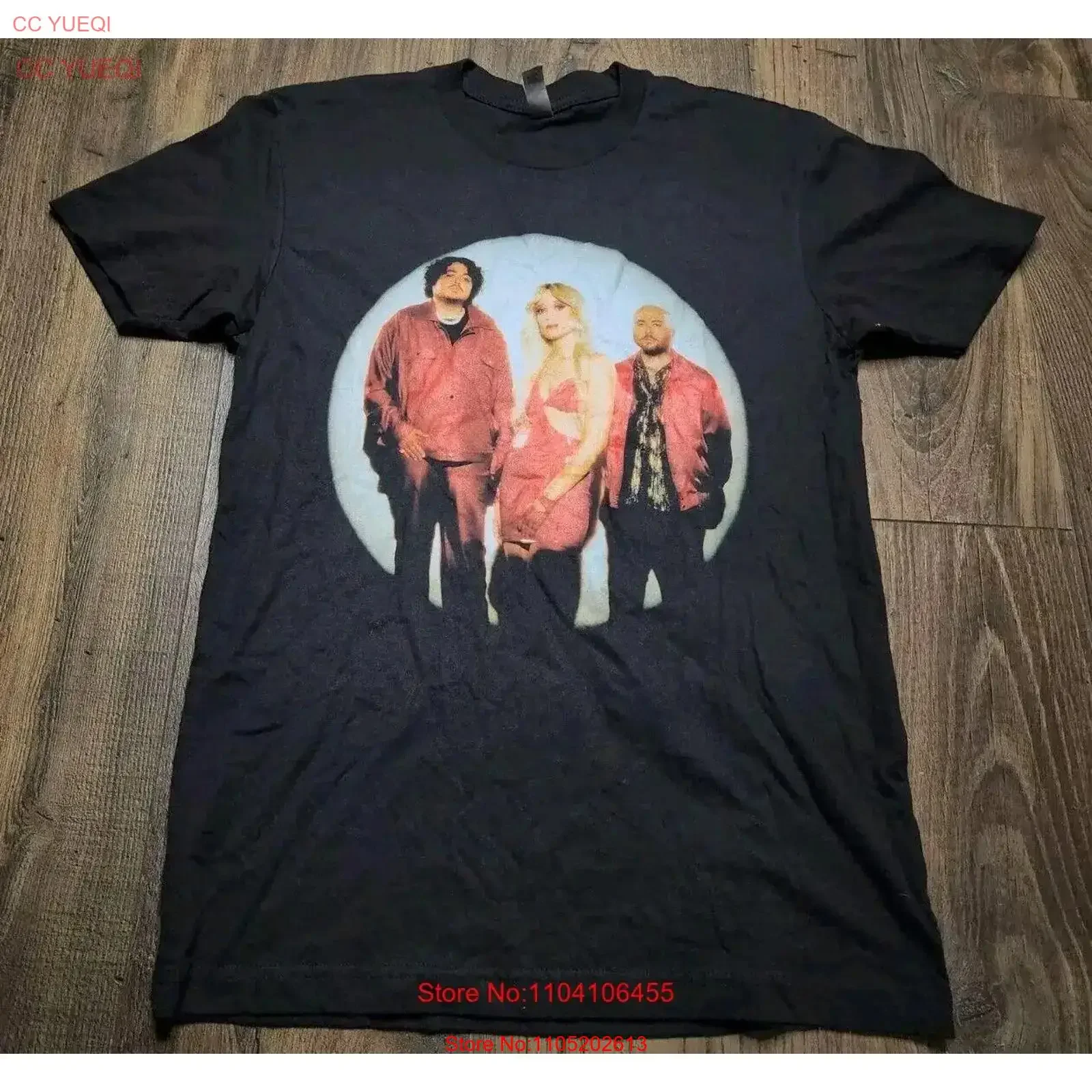 تي شيرت رجالي S Cannons Band Tour 2021 Synthwave Electropop تي شيرت مزدوج الجوانب عتيق مغسول قابل للتنفس للجنسين أوم #1