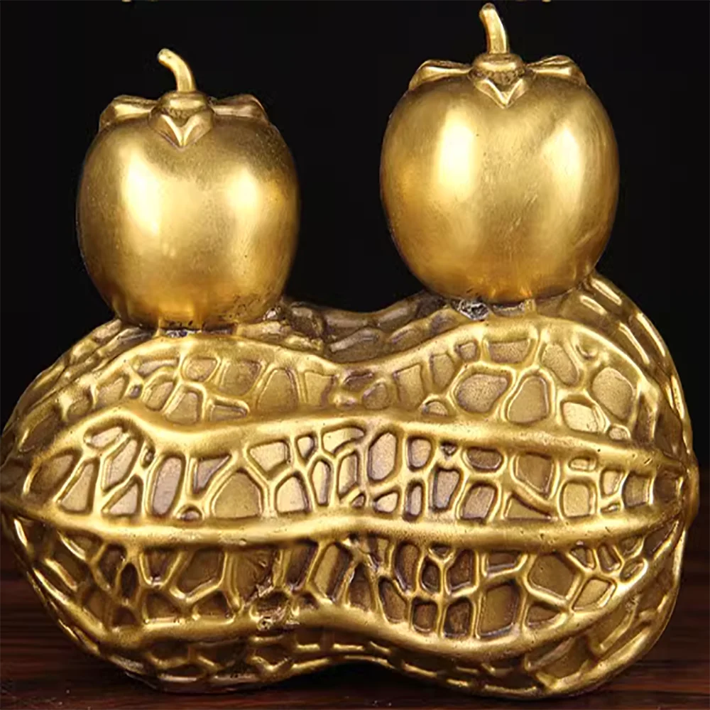 Copper Good Persimmon Craft Decoration