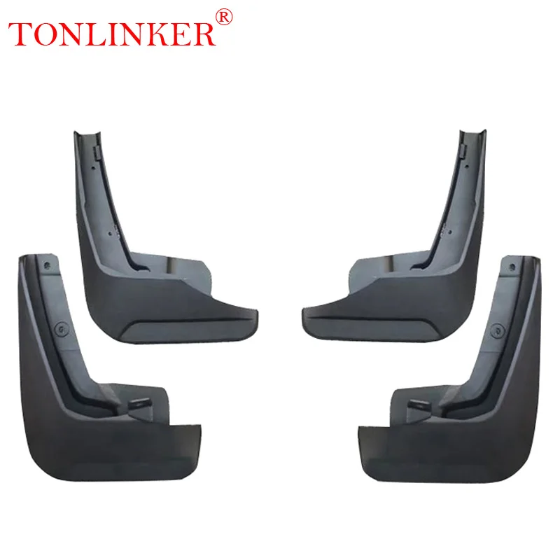 TONLINKER Car Mudguard For Audi E-Tron 2019 2020 2021 2022 Etron Front Rear Mudguards Splash Guards Fender Mudflaps Accessories