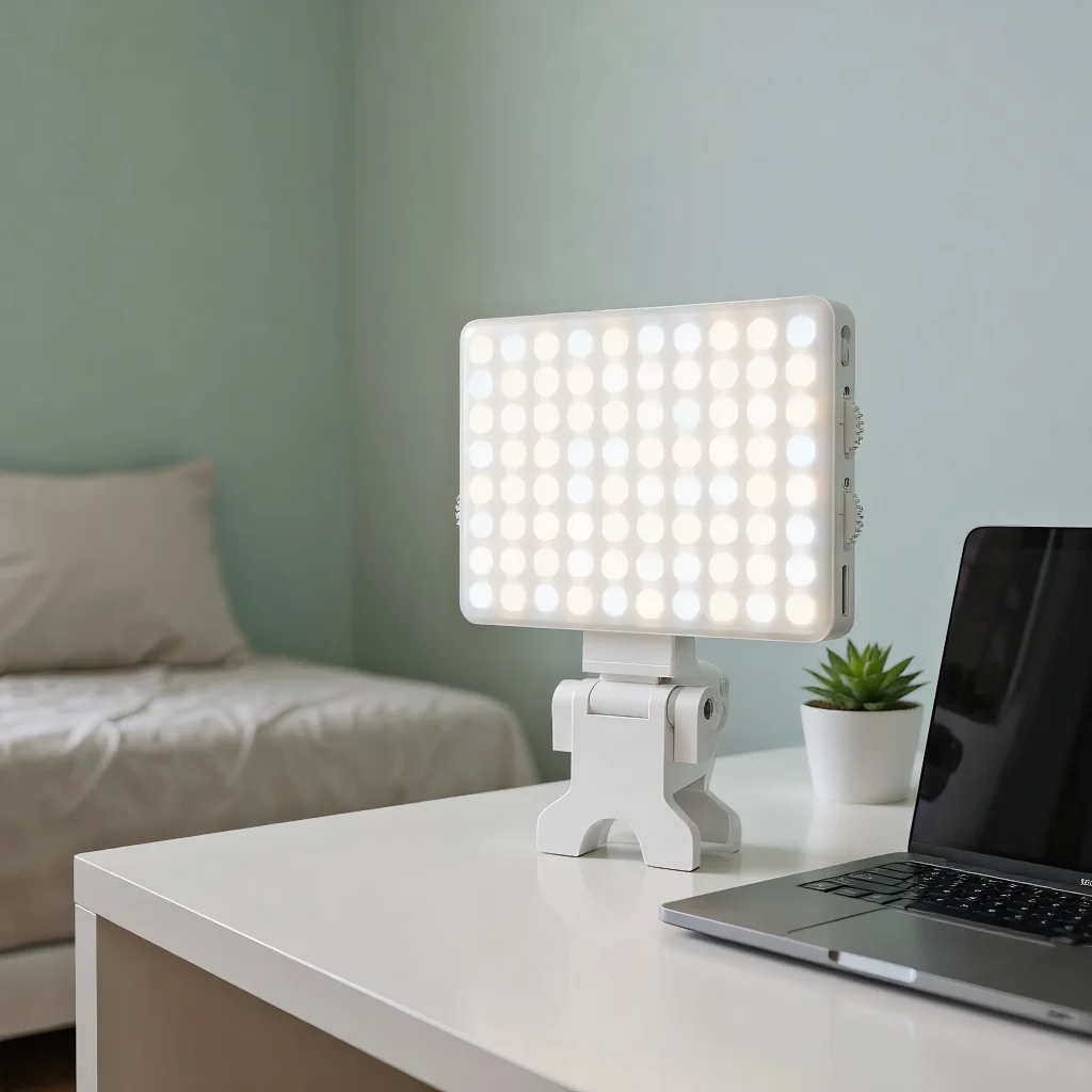 

Перезаряжаемый фонарь для селфи с зажимом и 3 режимами для мобильных телефонов с заполняющей подсветкой USB/Type-C