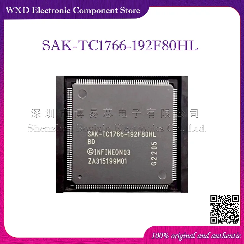 

SAK-TC1766-192F80HL QFP176 Brand new original car computer chip