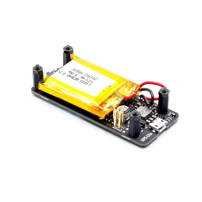 New UPS Lite V1.2 UPS Power HAT Board With Battery Electricity Detection For Raspberry Pi Zero Zero W