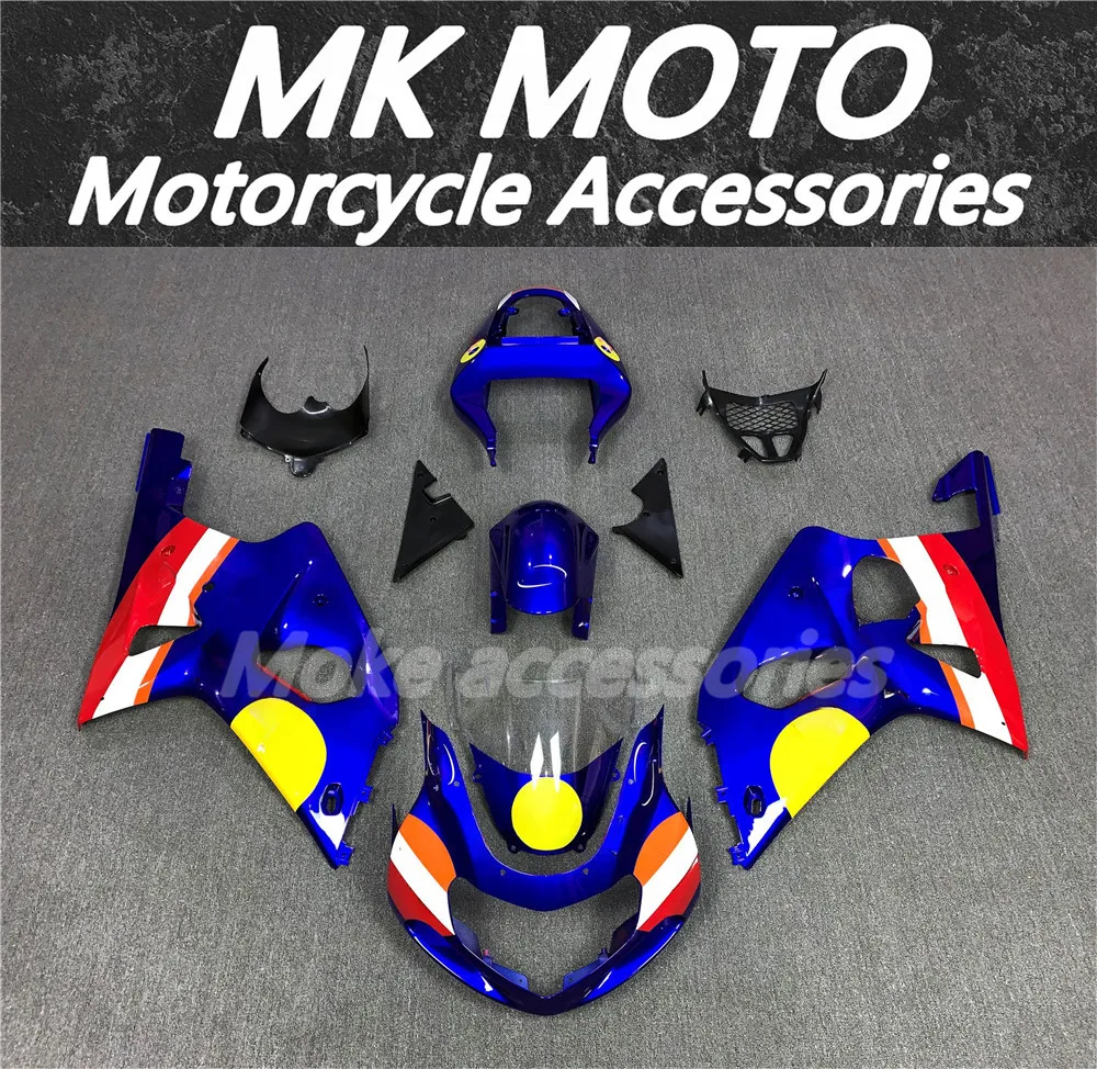 Motorcycle Fairings Kit Fit For Gsxr1000 2000 2001 2002 Bodywork Set High Quality ABS Injection NEW Blue Red