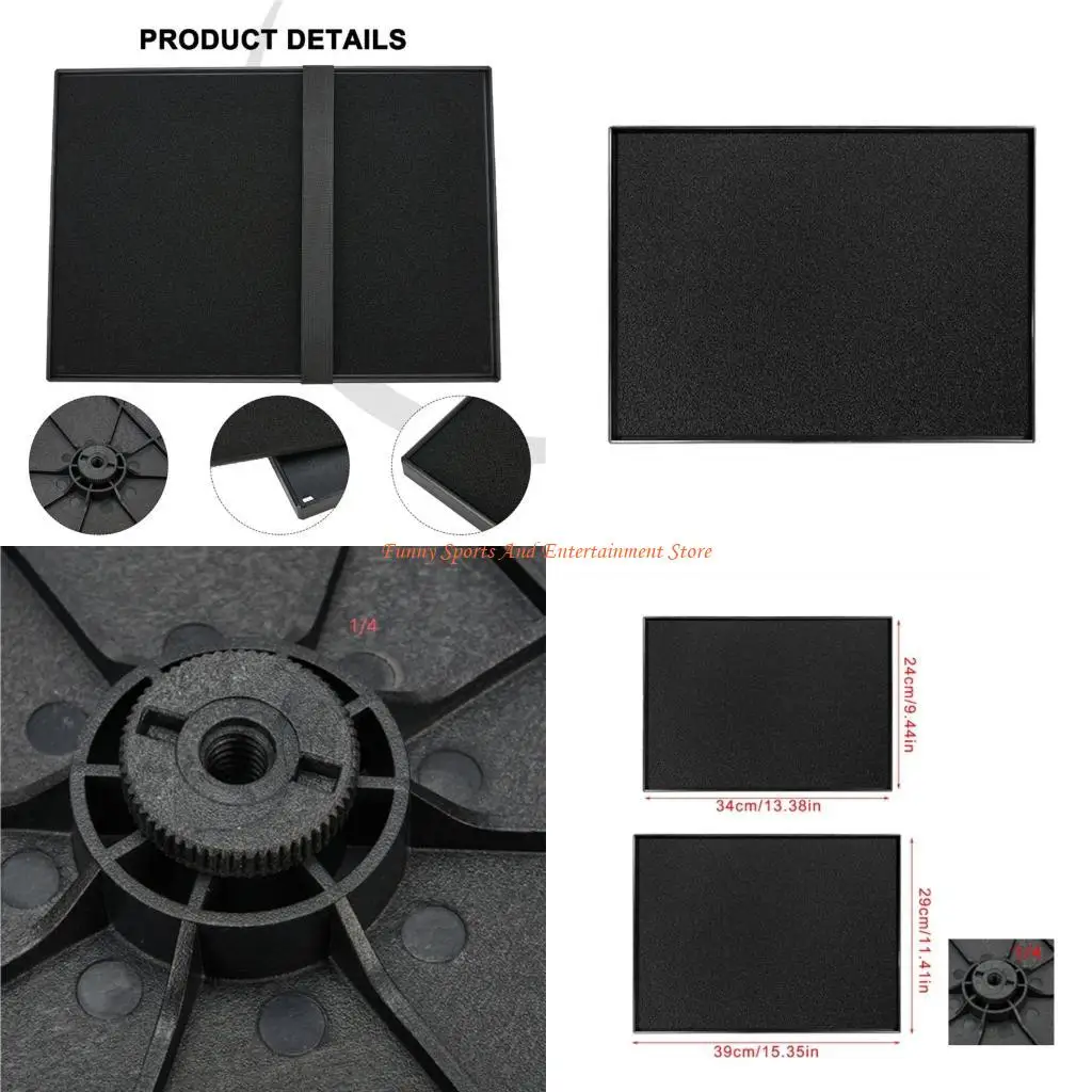 

C4DE Projector Tray Holder Platform Pallet Laptop Notebook Pallet Tray With 1/4 Conversion Screw Projector Tripod Stand Shelf