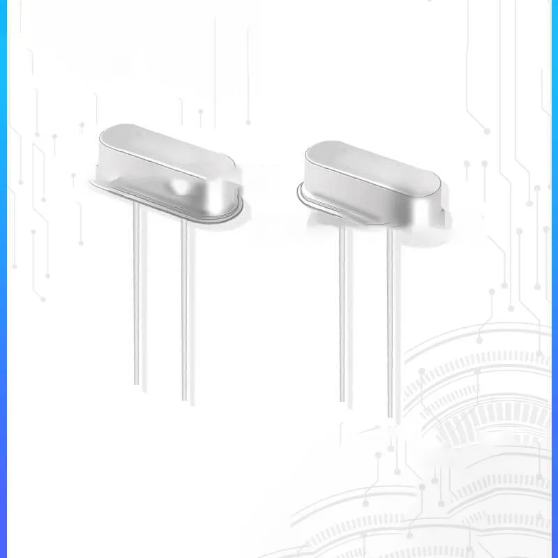 Passive, surface-mount crystal oscillator HC-49S with frequencies of 4.194304/4.879/4.9152/5.5296/6/7.3728 MHz