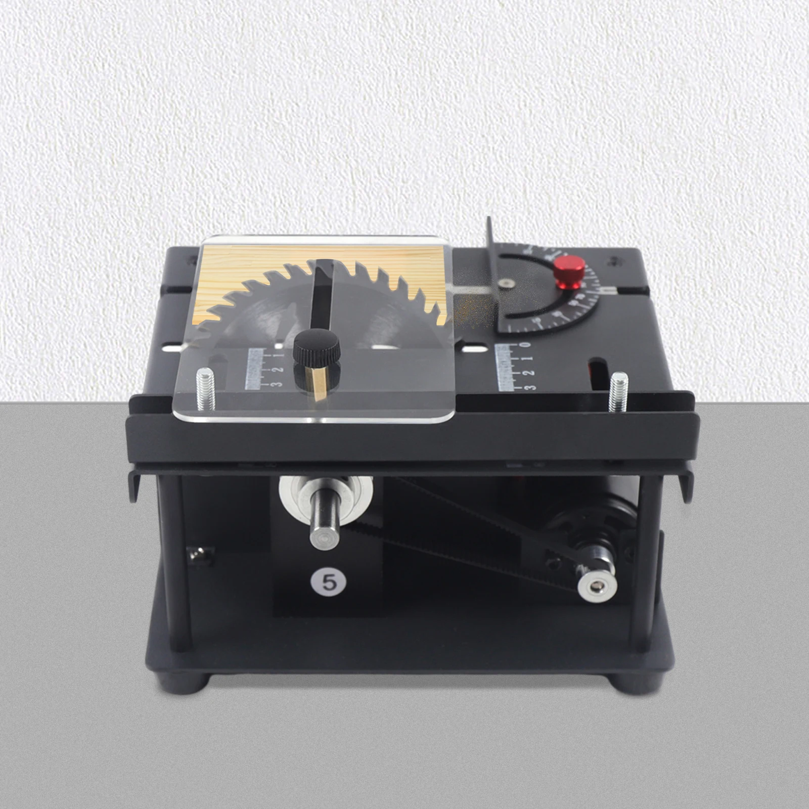 200W Cutting Tool Machine Mini Table Saw Multi-Functional Cutting Bench Suitable for Hardware Shops, Jewelry Shops, Factories