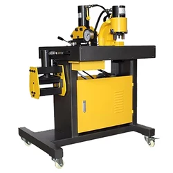 220V Three-In-One Copper Bar Processing Machine Multi-Function Flat Stand Bending Tool Hydraulic Busbar Processing Machine 750W