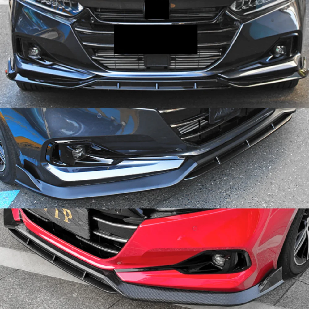 Front Bumper Lip Spoiler Splitter Front Bumper Lip Car Spoiler For Honda Accord 10.5th 2022