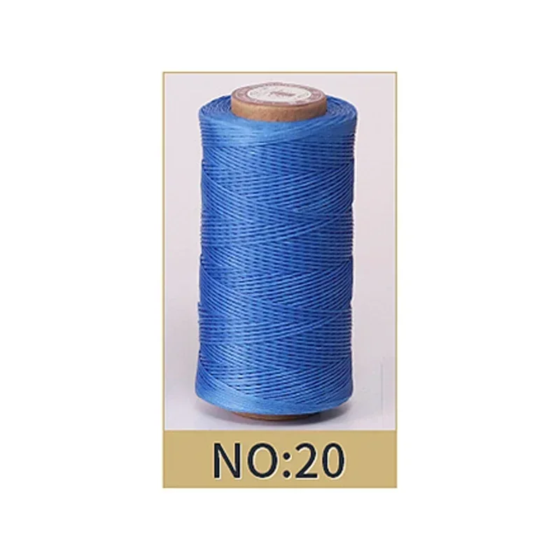 50M 0,8mm Dicke Gewachste Faden Für Leder Gewachste Schnur Für Diy Handwerk Werkzeug Hand Nähen Gewinde Flache gewachste Nähen Linie