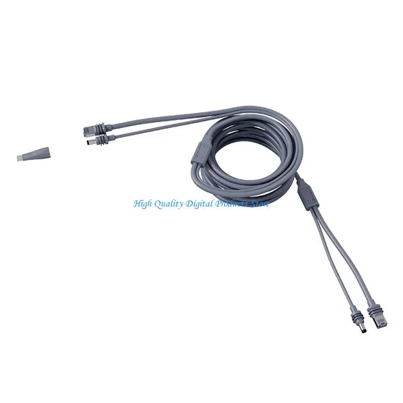 U2JE Double Function Ethernet Connection Cable And Power Supply 16Ft Length Heavy Duty For Marine Use