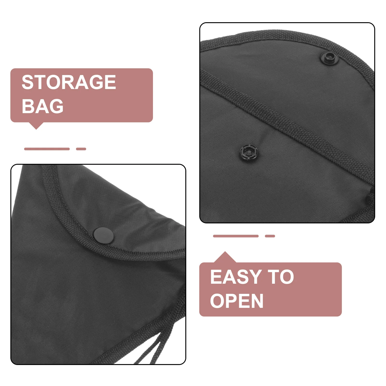 

3Pcs Ocarina Storage Bag 12 Holes Portable Bag for Travel and Protection Simple Design Exquisite Craftsmanship