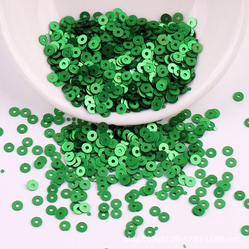 10g 2mm 3mm 4mm Pvc Francese Opaco Rotondo Paillettes Tazza Allentata Paillettes Paillettes Glitter Per Creazione di Gioielli Fai Da Te Cucito