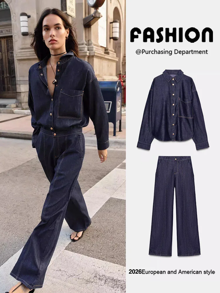 

Spring New Arrival Women's Long Sve irt High Waist Jeans European Sle Faion High Waist Denim Pants Ladies Premium ...