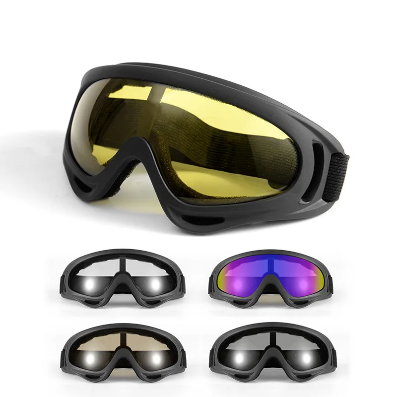 

Hot Sales Motorcycle Skiing Dustproof Glasses Sunglasses Motorcycle Goggles Breathable Half Face Protective Motorbike Off-road