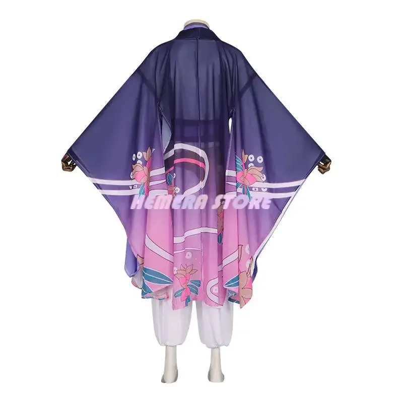 Young Wanderer Scaramouche Cosplay Game Genshin Impact Men muslimah Balladeer Anime Roleplay uniforme Cosplay