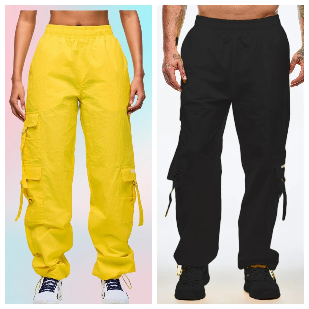 新しい-zw-フィットネス服ダンススポーツレジャー薄型高品質長ズボンオリジナルカラールーズフィットランニングパンツ男性と女性用
