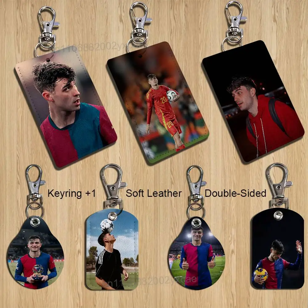 

Awaiting your return Pedri Holder For Bank Business Work Card Holder Student Card Case Bus Card Keychain