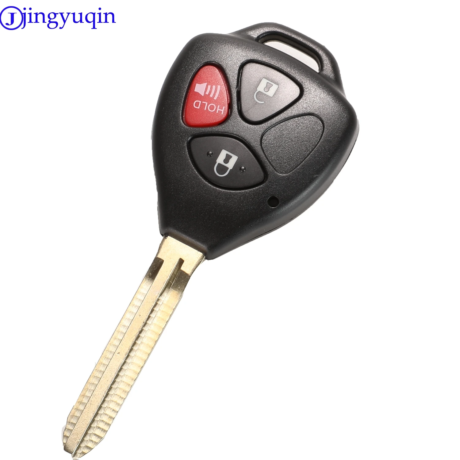 jingyuqin 4 Buttons Remote Car Key Shell Case Cover Fob Replacement For Toyota Camry Avalon Corolla Matrix RAV4 Venza Yaris 3+1