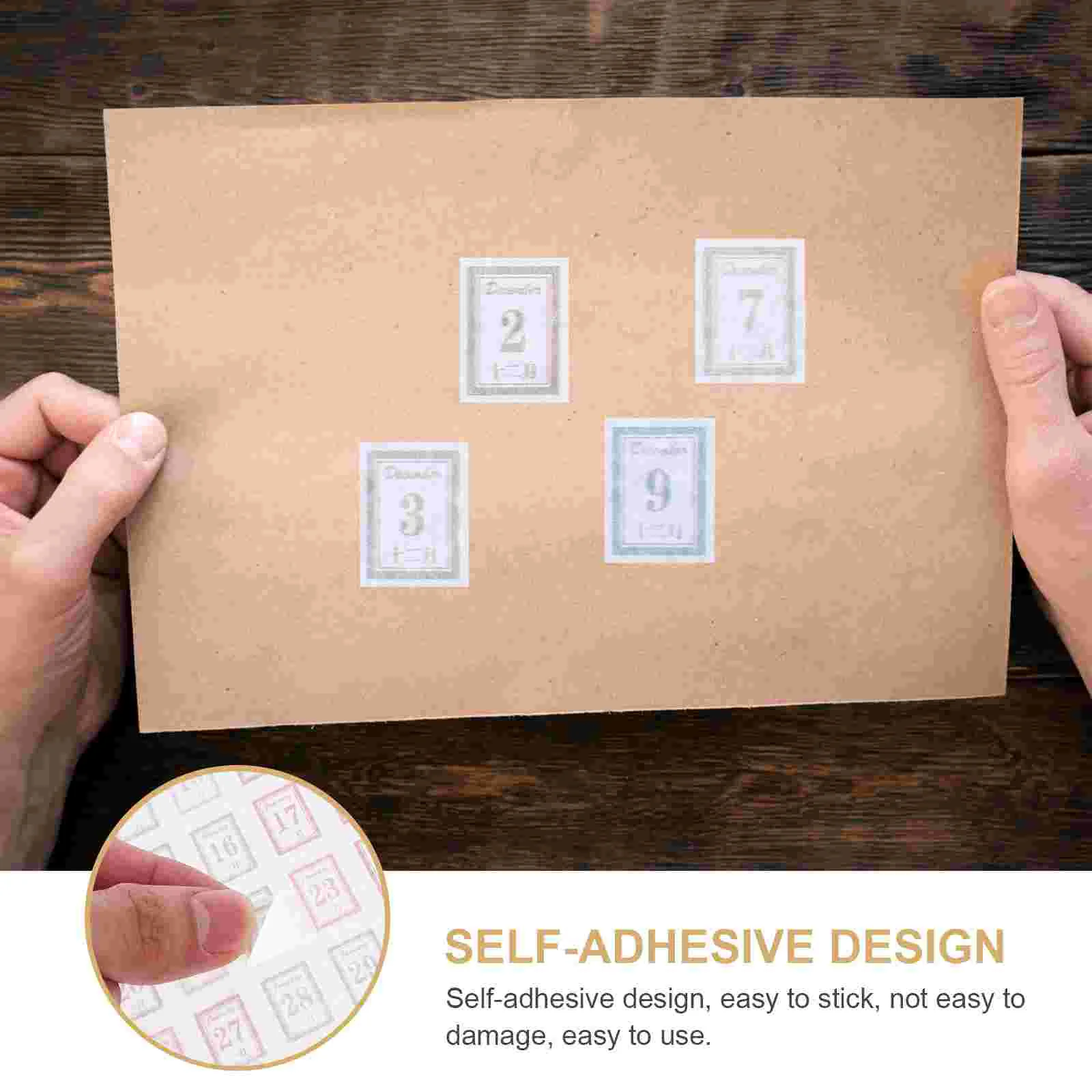 365 Sticker Adhesive Decorative Markers Memo Book Decor Page Calendar Decorations Planner Adhesives Day Adhesive
