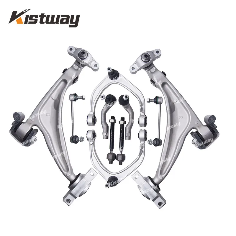 

10PCS Front Auto Suspension Upper Lower Control Arm Kit For Volvo V60 V90 XC60 XC90 S90 2395244 32395245 32381881 32381882