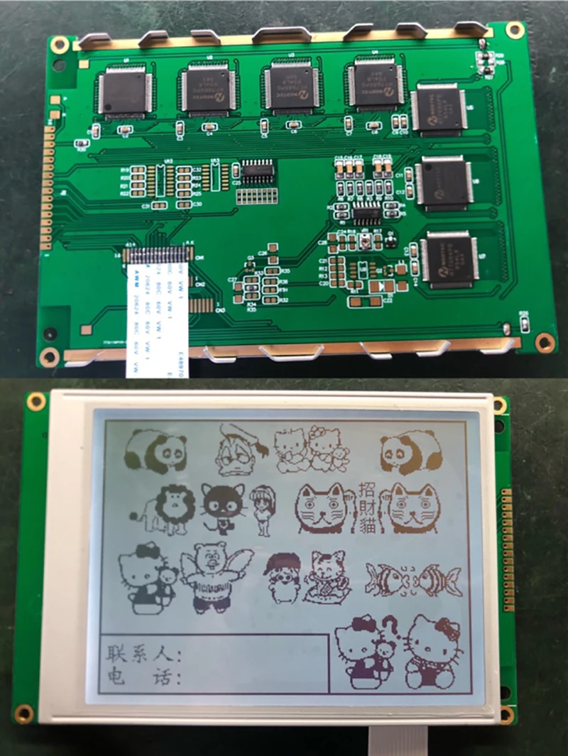 PG320240WRF-MNN-H-L1Q Lcd-Scherm