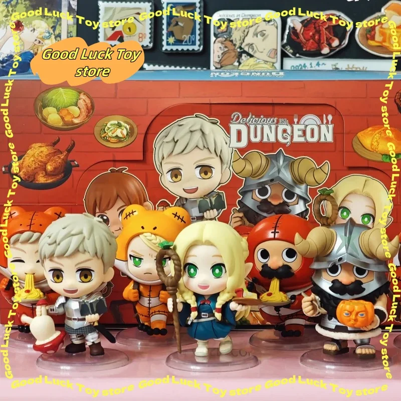 

New Genuine Dungeon Meshi Blind Box Marilith Laios Chilchack Senshi Action Figures Mystery Box Mini Figure Series Cosbi Gift Toy